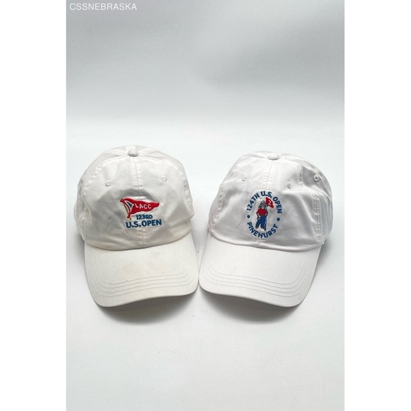 Los Angeles Country Club Hat‎ Cap Strapback U.S. Open 123rd White Golf LACC - Picture 1 of 12
